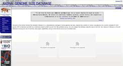 Desktop Screenshot of genomesize.com